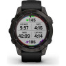 Часы GARMIN FENIX 7 SAPPHIRE SOLAR CARBON GRAY DLC TITANIUM WITH BLACK BAND 010-02540-21