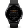 Часы GARMIN VIVOACTIVE 5 SLATE ALUMINUM BEZEL WITH BLACK CASE AND SILICONE BAND 010-02862-10